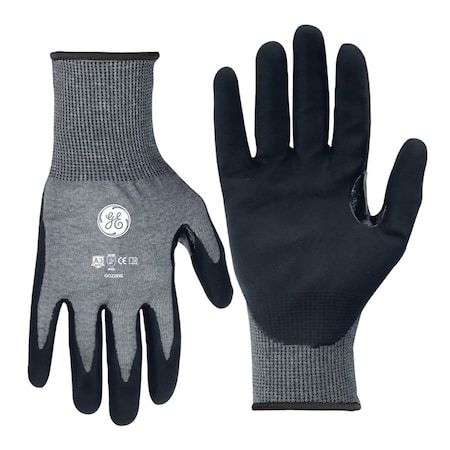 Ge Cut-Resistant Gloves, Cut Level A3 , Micro Foam Nitrile , XL 24 PK GG228XL